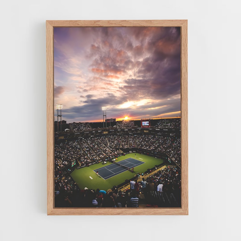 Poster open tennis (vue 4)